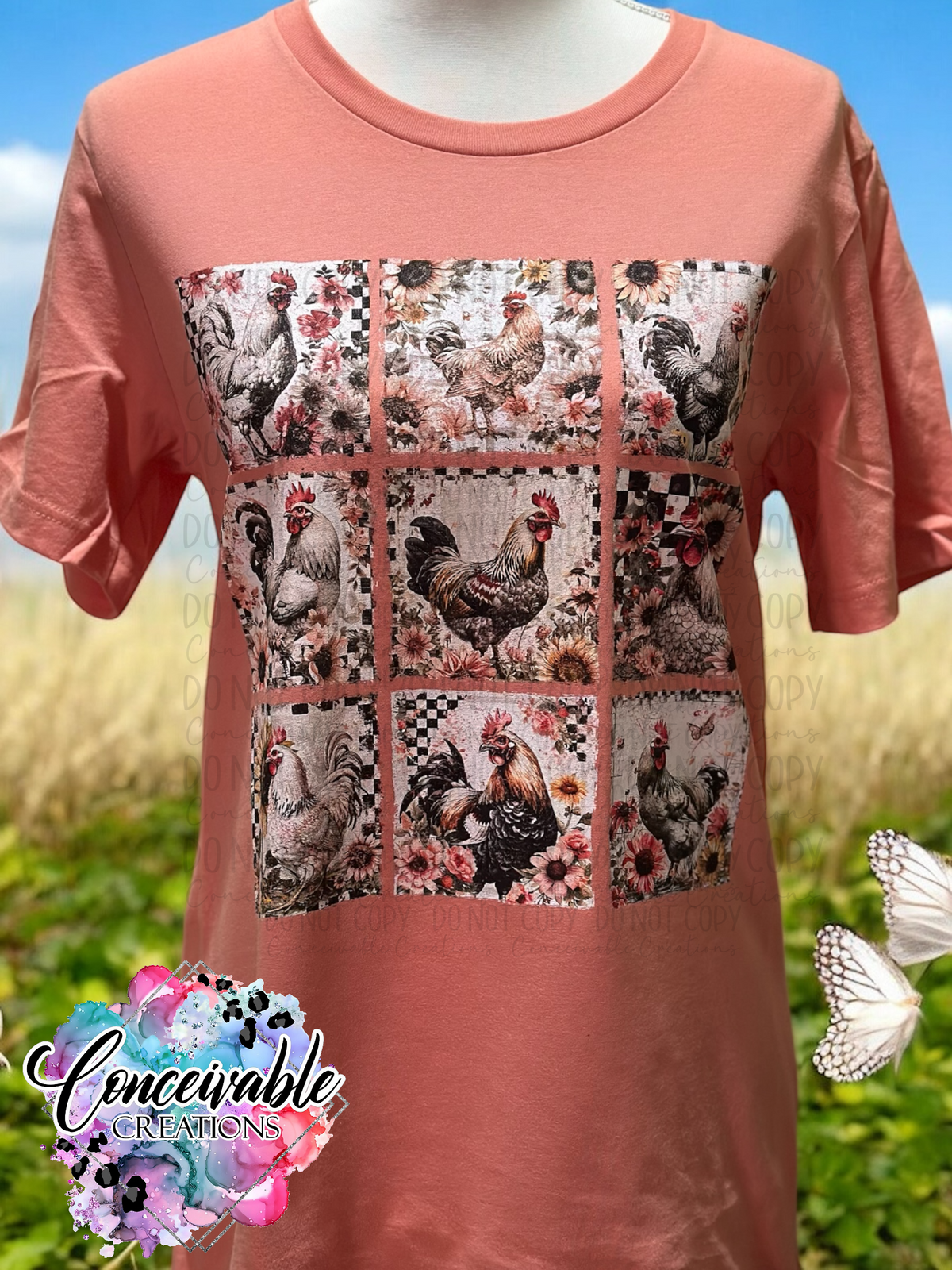 Rustic Rooster Tee
