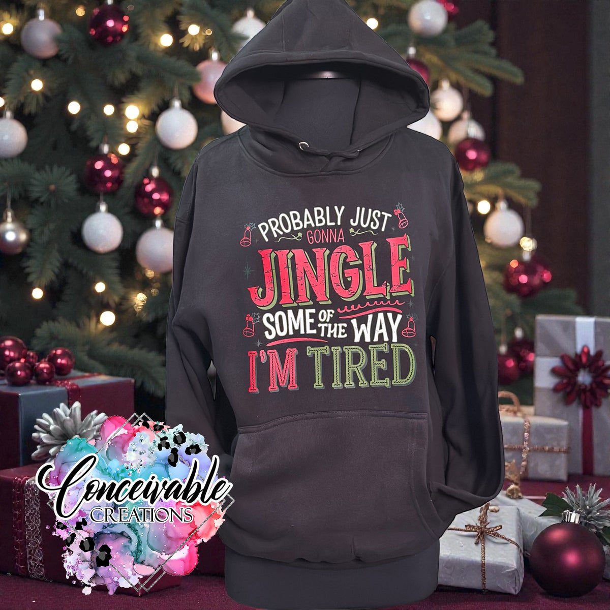 Jingle Half the Way Hoodie